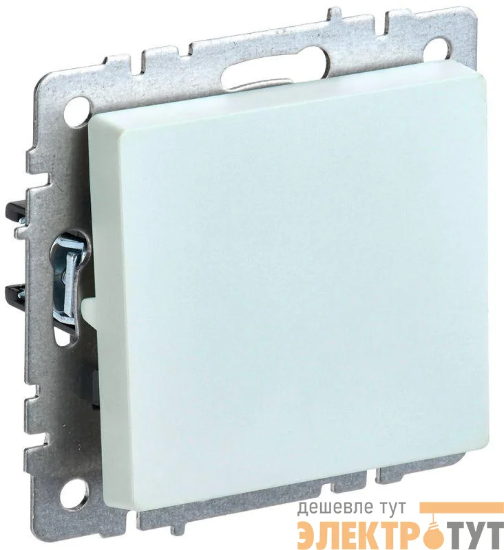 Выключатель 1-кл. СП BRITE ВС10-1-0-БрЖ 10А механизм жемчуж. IEK BR-V10-0-10-K36