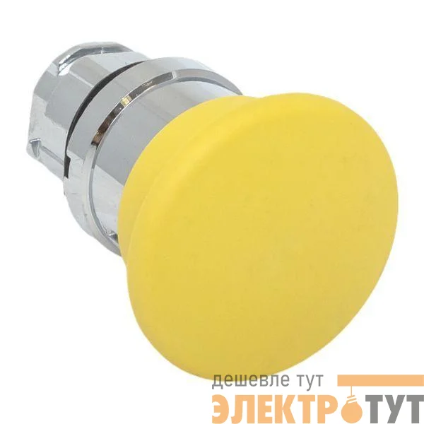 Механизм кнопки исполнительный XB4 "Грибок" возврат. без фиксации без подсветки желт. PROxima EKF XB4BC-Y