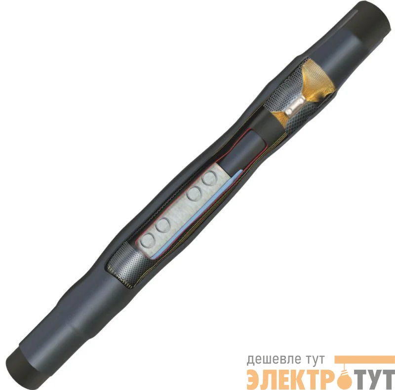 Муфта кабельная соединительная 10кВ 1 ПСТ-10 (35-50) с соединителями (компл. на 1 фазу) ЗЭТАРУС zeta22218