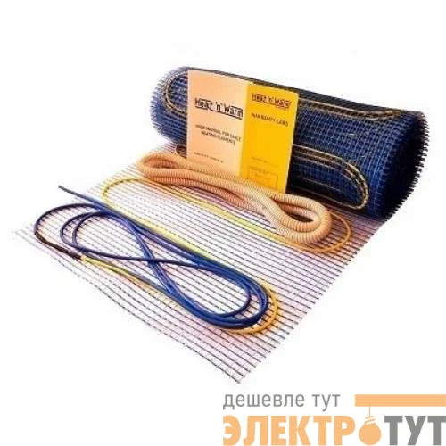 Комплект "Теплый пол" (мат) двужил. 150Вт/кв.м 150Вт 1кв.м (0.5х2м) Grand Meyer Heat n Warm EcoNG150-010