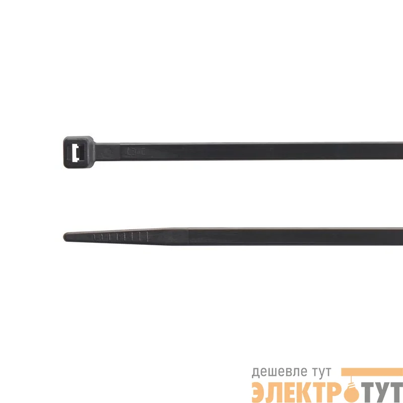 Хомут кабельный 3.6х140 полиамид черн. устойчивый к УФ (уп.100шт) BM BM-N1436