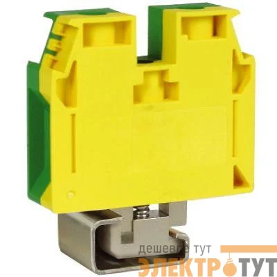Клемма винт. TEC.35/D 35кв.мм желт./зел. DKC ZTE320