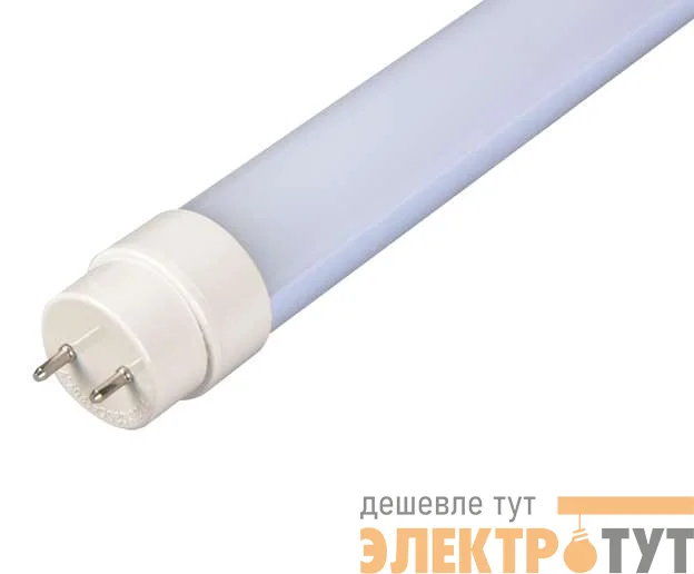 Лампа светодиодная PLED T8-600GL 10Вт линейная 4000К нейтр. бел. G13 800лм 220-240В JazzWay 1032492