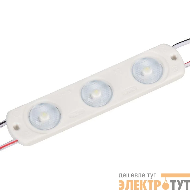 Модуль герметичный CRAFT-2835-3-12В Cool 170deg (80х17.5мм 1.2Вт IP67) (закрытый) Arlight 028890