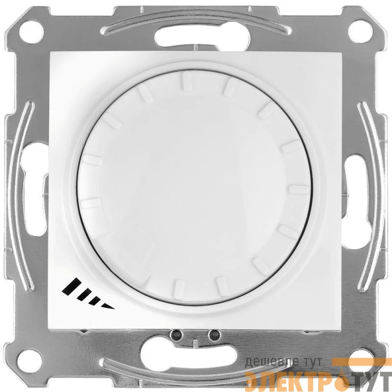 Светорегулятор (диммер) Sedna LED поворотно-нажимной универс. 4-400Вт бел. SchE SDN2201221