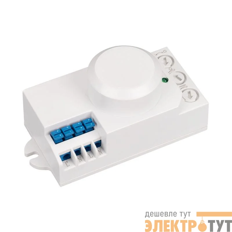 Датчик движения PRIME-MW-SURFACE-S90x41-300W (230В 2.6A MULTI IP20) (IP20 пластик) Arlight 031846
