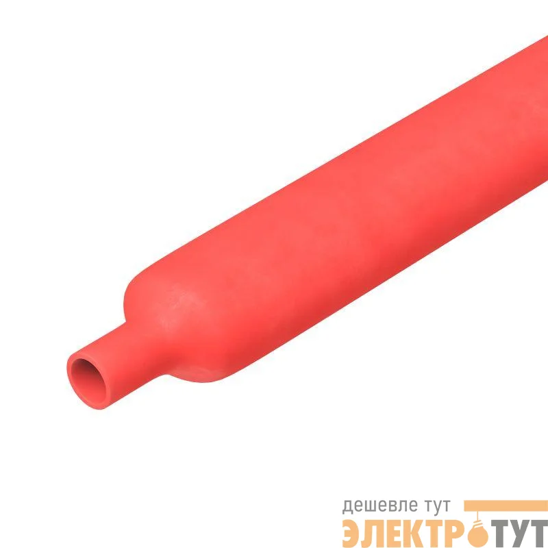 Трубка термоусаживаемая безгалогеновая 9.5/4.7мм красн. DKC TN2PC20195R