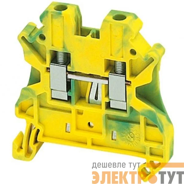Клеммник винт. с заземл. 4кв.мм 2 точки подкл. SchE NSYTRV42PE