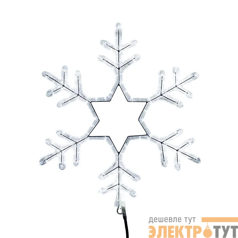 Фигура светодиод. "Снежинка" 45х38см бел. 9Вт 220В IP44 NEON-NIGHT 501-212-1