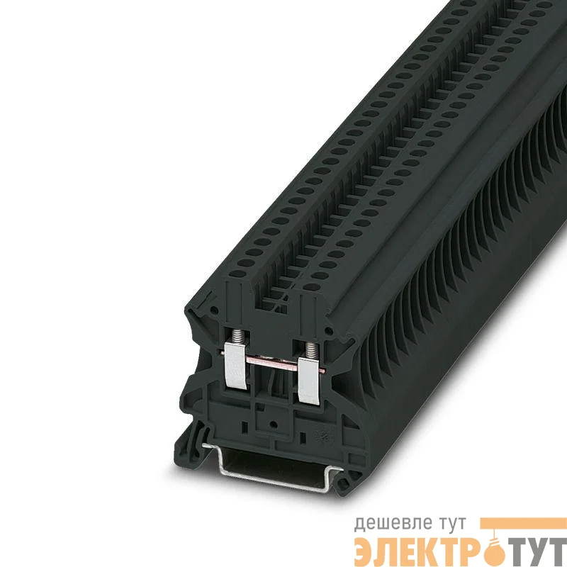 Клемма проходная КНВ 2.5-2-Ч СТЭЗ 11000004