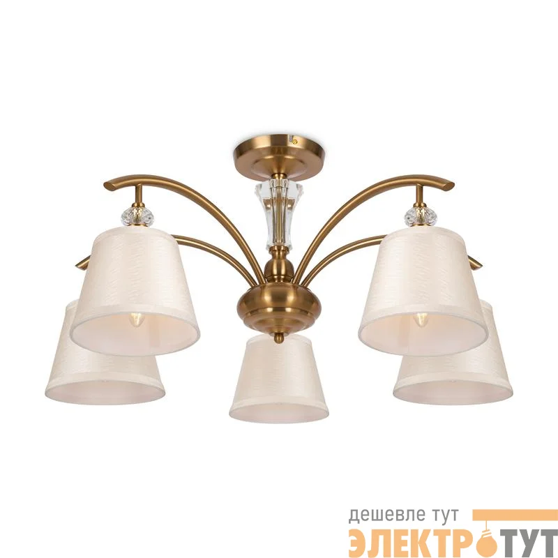 Светильник Zingy 40Вт E14х5 IP20 подвесной Freya FR5267PL-05BS