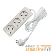 Удлинитель 3х7м с заземл. 16А IP20 3.5кВт ПВС Союз 481S-6307