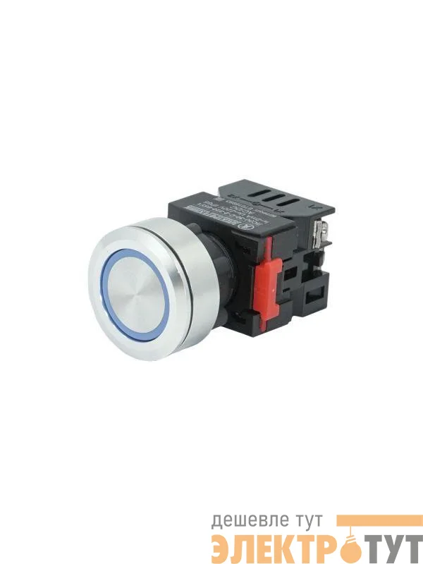 Лампа индикаторная ЛС(к)-30-С-2-24-65У1 светодиодная матрица d30мм 24В AC/DC IP65 син. Электротехник ET016994