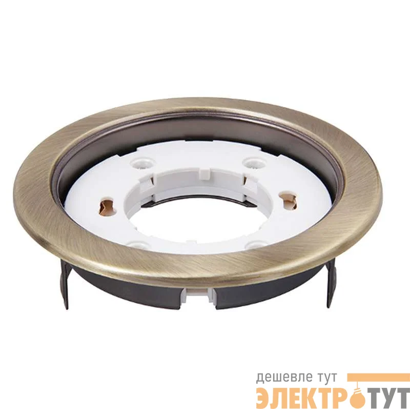 Светильник Montana 53 0 19 slim штампов. неповорот. GX53 тонкий бронз. ИТАЛМАК IT8824