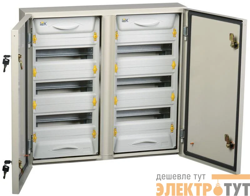 Корпус металлический ЩРн-2х36з-1 У2 IP54 PRO ИЭК MKM16-N-2X36-54-ZU