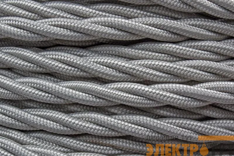 Провод 2х1.5 Титан матов. (уп.50м) Bironi B1-424-717-50