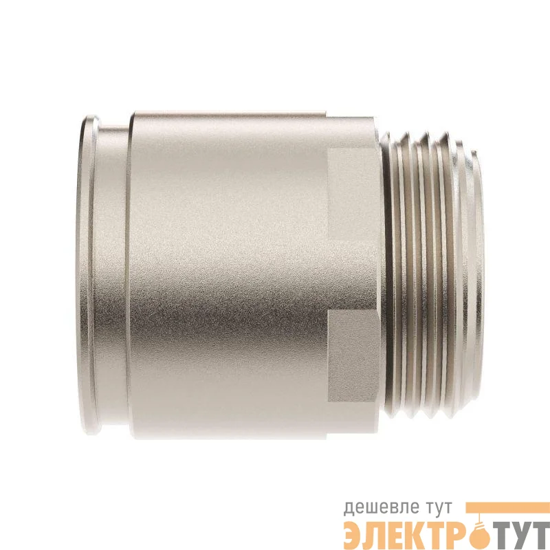 Муфта труба-коробка d32мм IP66/IP67 М32х1.5 никелир. латунь DKC 6111-A32N