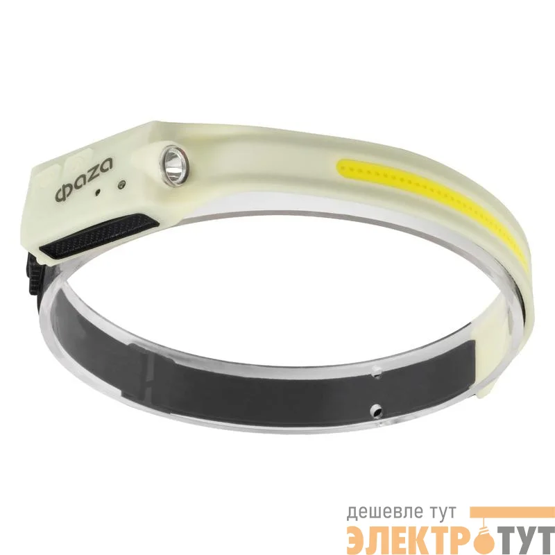Фонарь аккумуляторный налобный ФАZА AccuFH3-L3W/L3W-GLOW 3Вт COB+3Вт XPE (5режимов упраление жестами) IP44 ФАZА 5061729