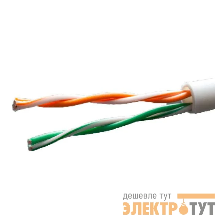 Кабель UTP 2х2х24AWG кат.5е медь Standart 305м (м) SUPRLAN 01-0223
