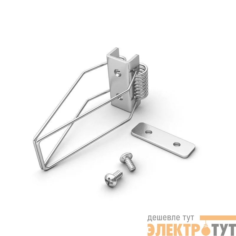 Держатель пружинный SL-LINIA49-F BLACK металл Arlight 030511