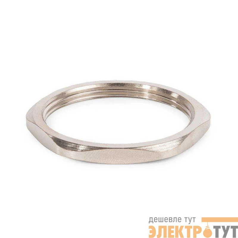 Гайка латунная плоская ГП-М40 (уп.20шт) Fortisflex 88235