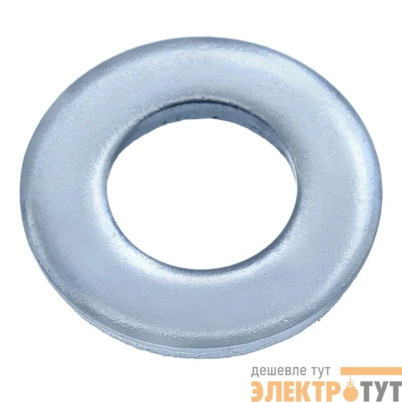 Шайба плоская М12 (d13) DIN 125 цинк (европодвес) (уп.8шт) СТРОЙМЕТИЗ 3060071