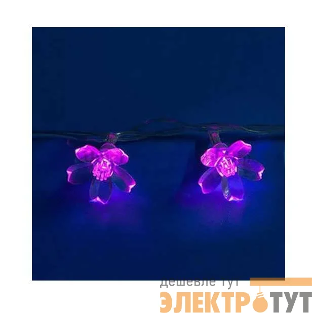 Гирлянда светодиодная "Сакура розовая" ULD-S0700-050/DTA PINK IP20 PINK SAKURA 50LED 7м Uniel 07933