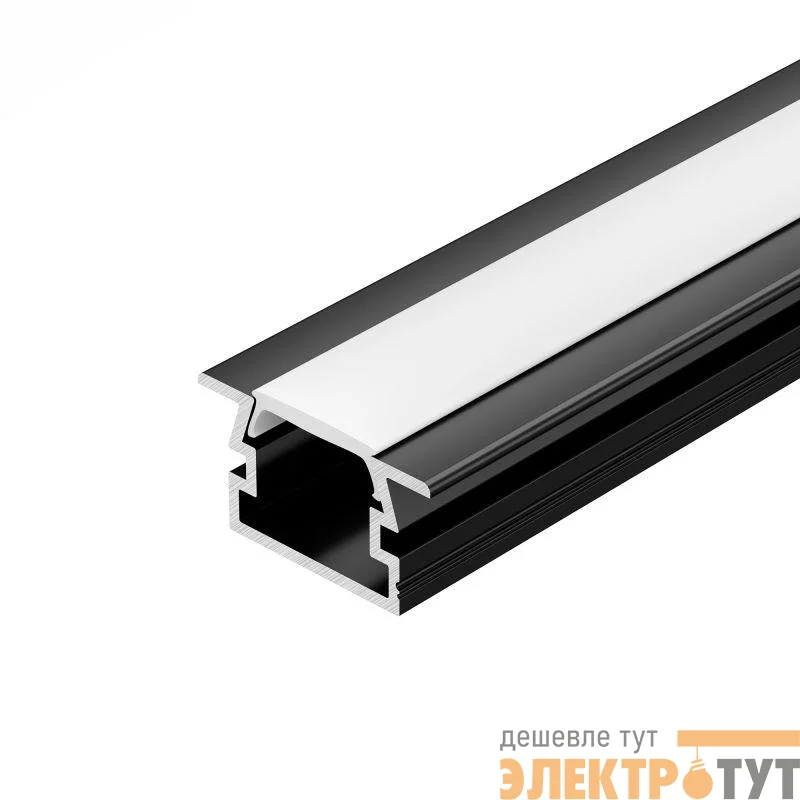 Профиль PDS-FS-3000 ANOD BLACK L3000 алюм. Arlight 040735