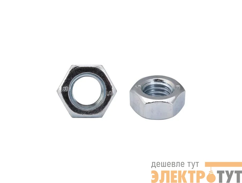 Гайка шестигранная М16 DIN 934 оцинк. (уп.4шт) Tech-Krep/Zitar 112249