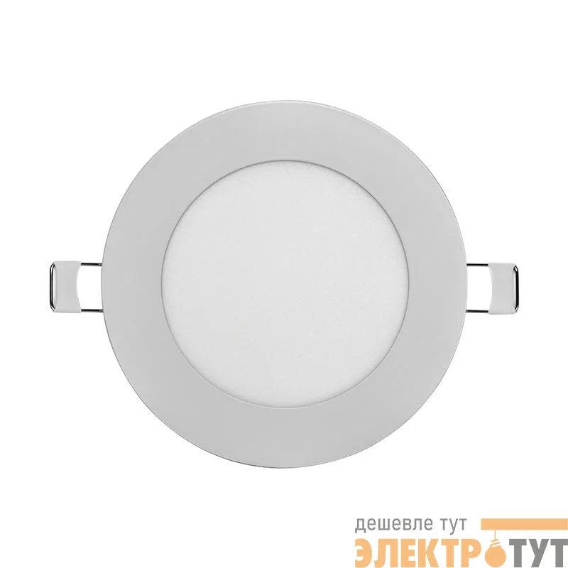 Светильник светодиодный 90 142 OLP-R1-7W-R120-6.5K-WH-LED 7Вт 6500К IP20 460лм 176-264В d120 d120 встраив. круг DOWNLIGHT ОНЛАЙТ 90142