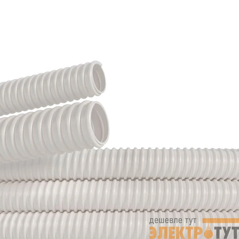 Труба ПВХ гибкая дренажная d12мм Angara армир. (уп.30м) DKC AIR12