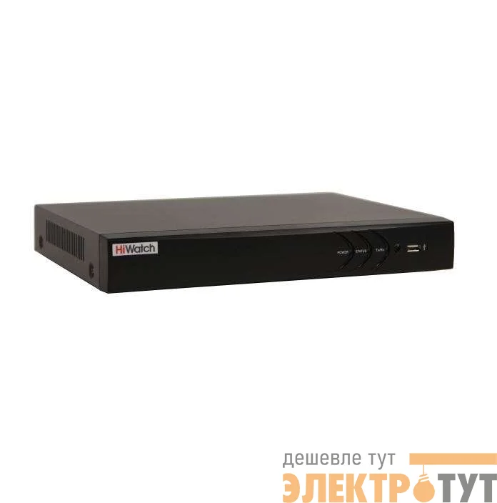 Видеорегистратор DS-N304P(B) 4канальный с 4PoE интерфейсами HiWatch 00-00002080