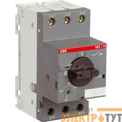 Выключатель авт. защиты двиг. MS-116-2.5 50kA ABB 1SAM250000R1007