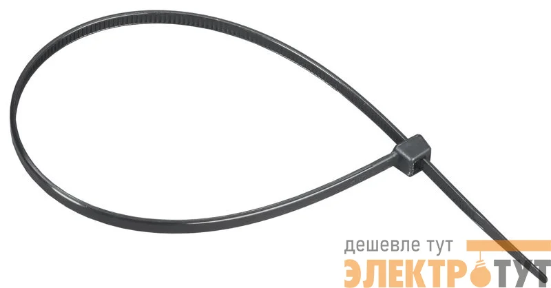 Хомут 3.6х250мм P6.6 стандартный черн. (уп.100шт) IEK UHH30-D036-250-100-K02