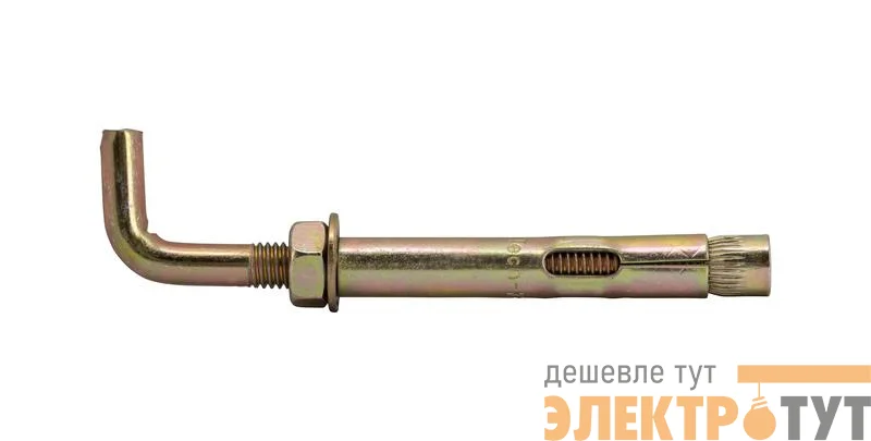 Болт анкерный HL 10х60 с Г-обр. крюком накл. цинк. Tech-Krep 133647