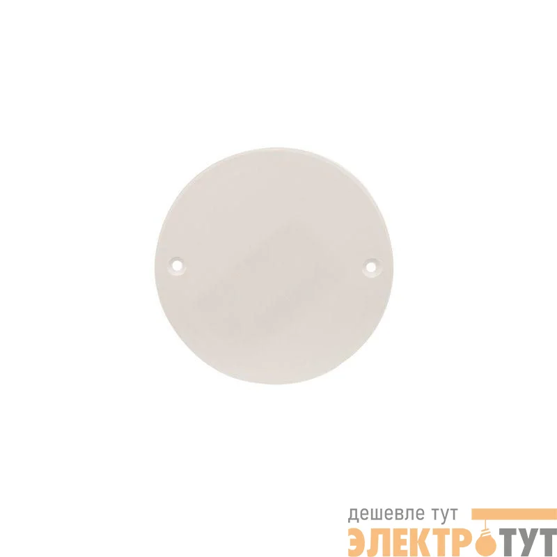Крышка для установочных коробок (подрозетника) d 74мм бел. Rexant 28-3049