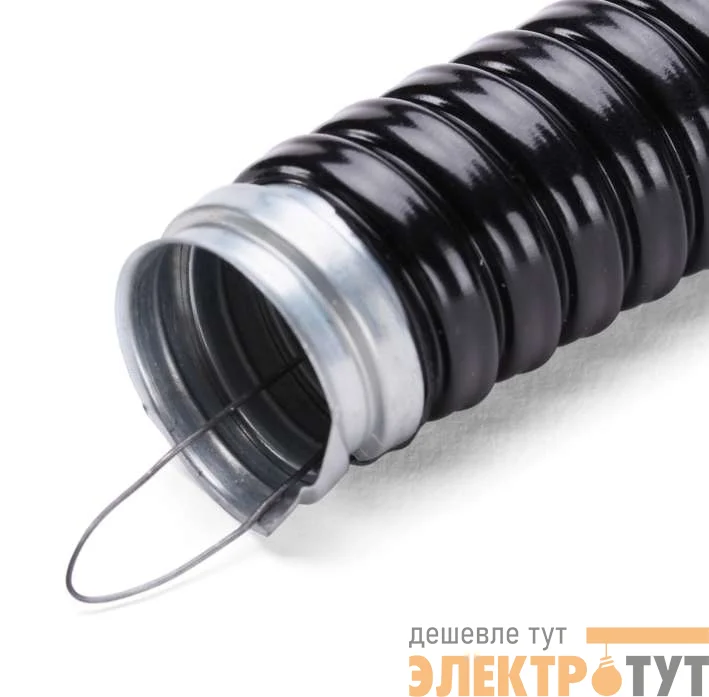 Металлорукав Р3-ЦПнг-LS 20 с протяжкой (уп.50м) Fortisflex 76648