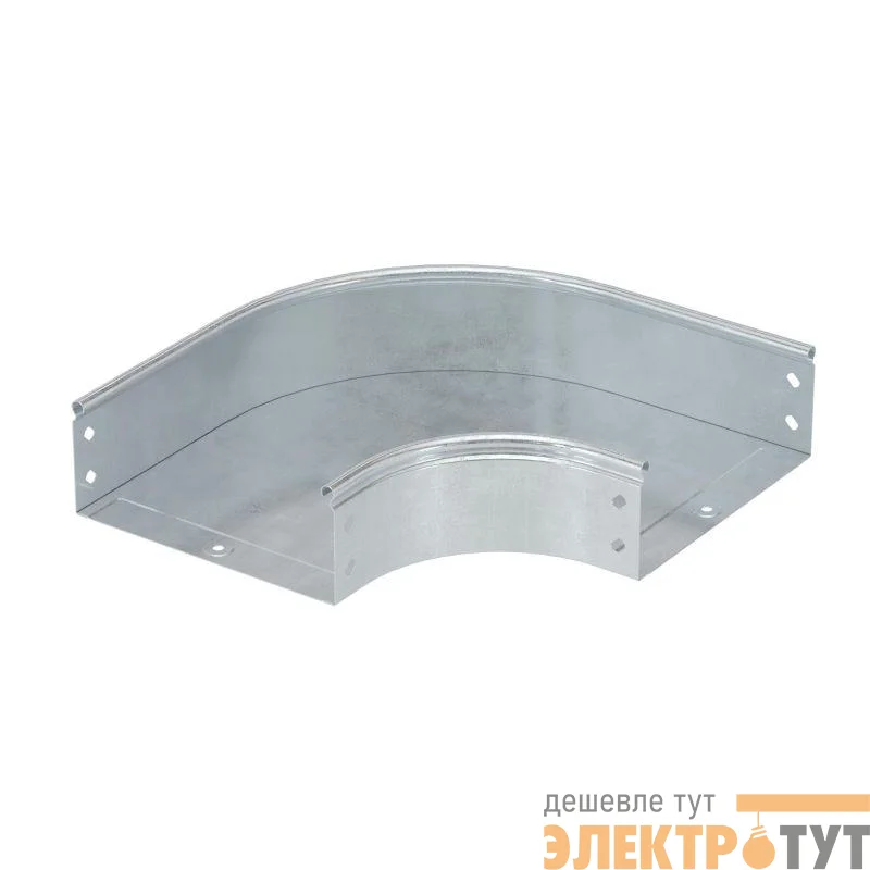 Угол для лотка горизонтальный 90град. 600х80 CPO 90 в компл. с крепежн. элемент. DKC 36028K