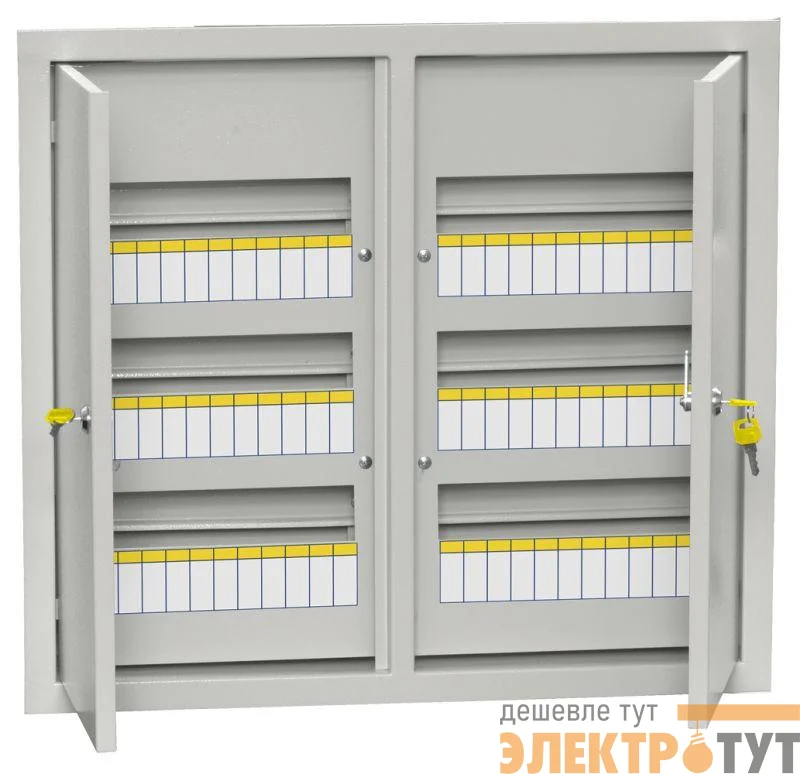 Корпус металлический ЩРв-72 (540х600х120мм) IP31 TITAN 3 IEK MKM14-V-72-30-T