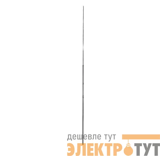 Стержень молниеприемный 3.5м Al /нерж. (без бет. основания) с нерж. стабилизатором EKF lp-l3500