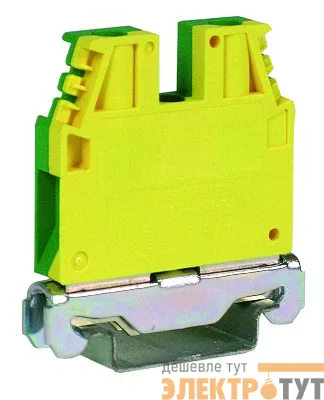 Зажим для заземления TEC.6/O 6кв.мм желт./зел. DKC ZTO120-RET