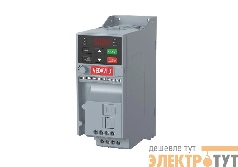 Преобразователь частоты VF-51-P11K-0025-T4-E20-B-H вход. 380В выход. 11кВт выход. 25А VEDA ABA00011