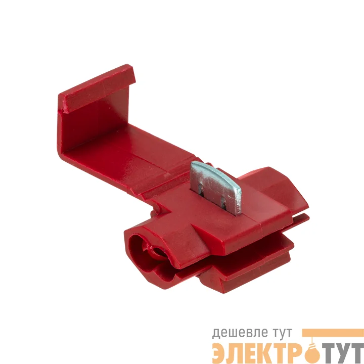 Ответвитель прокалывающий ОВ-1 0.5-1.5кв.мм красн. (уп.50шт) EKF plc-ov-0.5-1.5