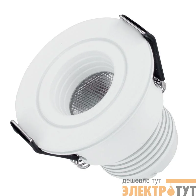 Светильник светодиодный LTM-R45WH 3Вт Warm White 30deg (IP40 металл) Arlight 015398