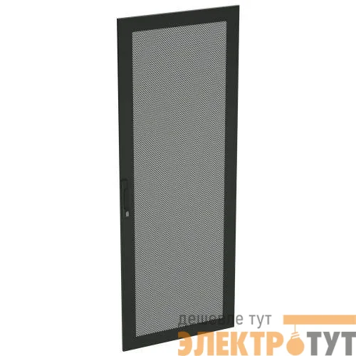 Дверь перфорированая для шкафов CQE 2000х600 RAL9005 DKC R5ITCPRMM2060B