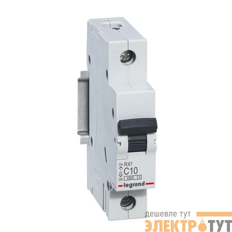 Выключатель автоматический модульный 1п C 25А 4.5кА RX3 ИЭК Leg 419666