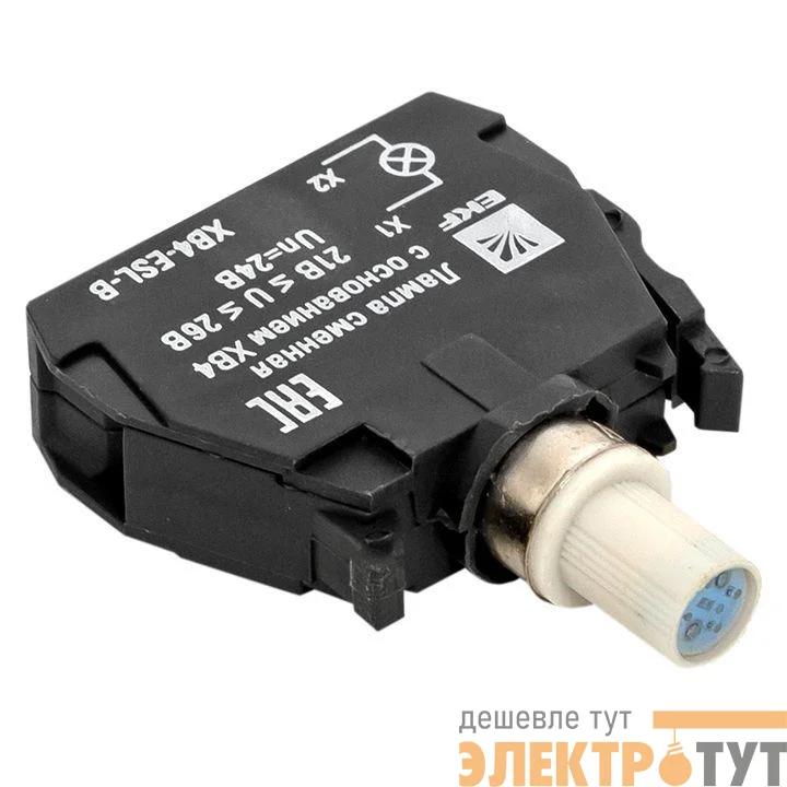 Лампа сменная с основанием XB4 син. 24В PROxima EKF XB4-ESL-B