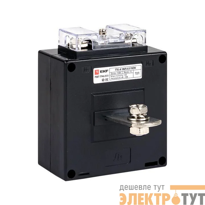 Трансформатор тока ТТЕ-А 200/5А кл. точн. 0.5 5В.А EKF tte-a-200/tc-a-200