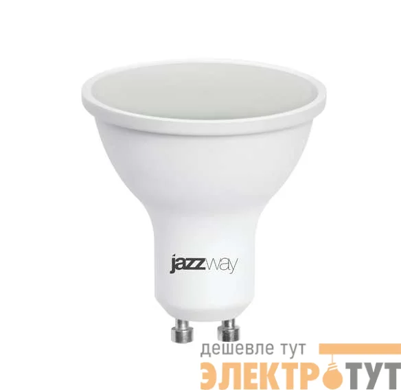 Лампа светодиодная PLED-SP 9Вт 3000К тепл. бел. GU10 720лм 230В JazzWay 2859693A