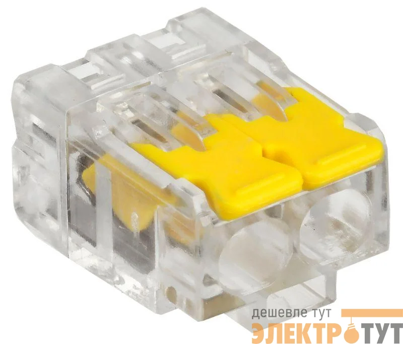 Клемма строительно-монтажная СМК 228-412 (уп.100шт) IEK UKZ60-412-100